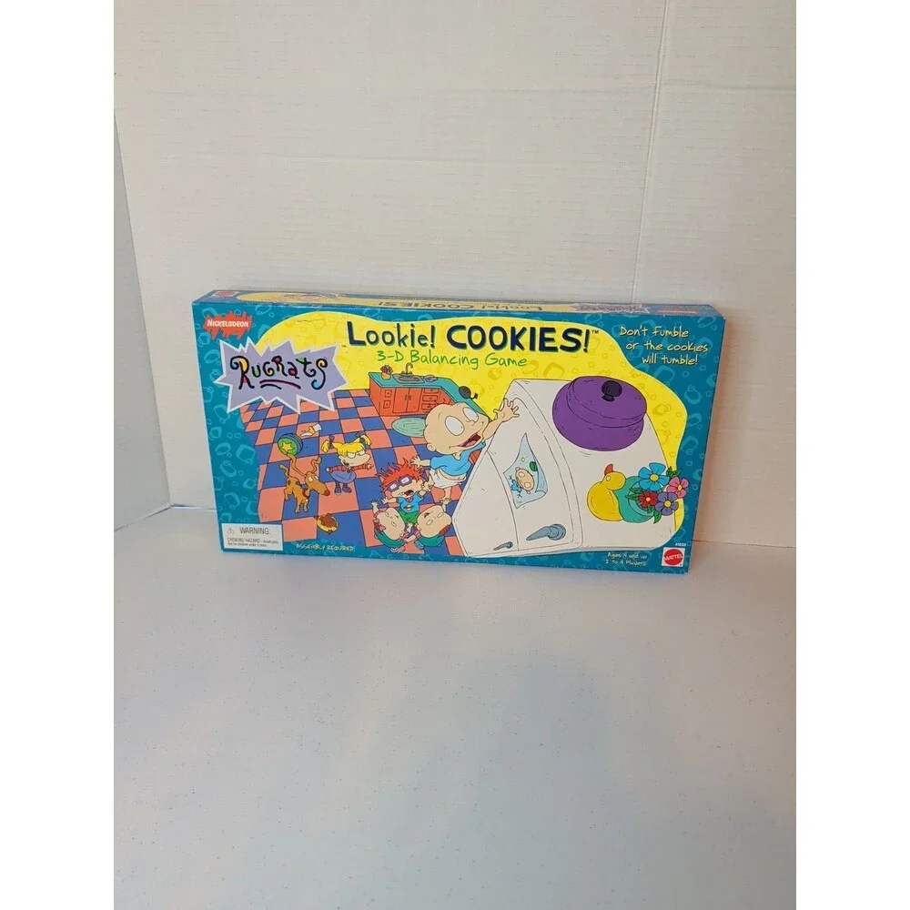 Vintage 1998 Nickelodeon Rugrats Lookie! Cookies! 3-D Balancing Game Complete